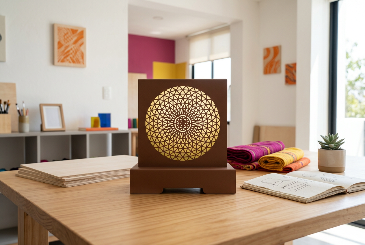 Fractal en estudio · día
