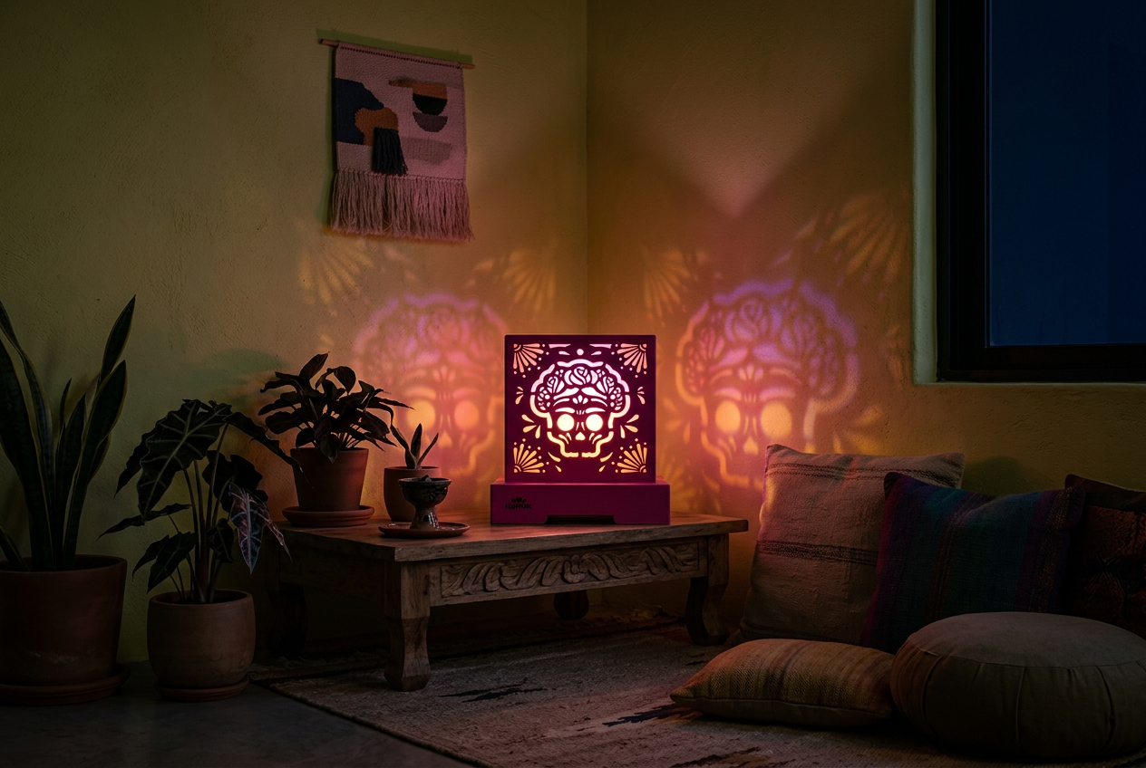 Kahlaca en meditación · noche